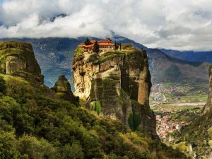 Meteora Day Trip from Thessaloniki – historic monastery among the Meteora rocks