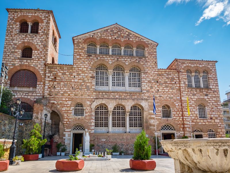 The Cult of Saint Demetrius in Thessaloniki – exterior of the Church of Saint Demetrius
