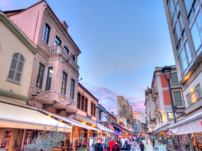 Sephardic Jews in Thessaloniki – historic commercial district