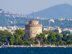 Roman Thessaloniki – historic city and waterfront on the Thermaic Gulf