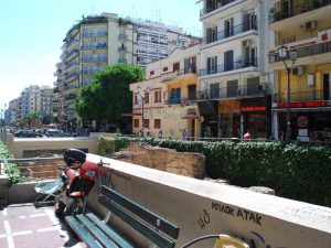 Galerius Palace Complex in Thessaloniki – archaeological remains in the modern city